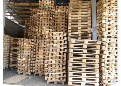 Продаем деревянные поддоны бывшие в употреблении