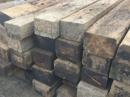 Купить деревянные железнодорожные шпалы от РЖД в интернет-магазине