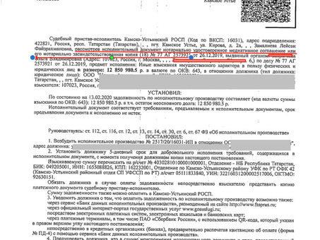 Статья 14 Федерального закона об исполнительном производстве