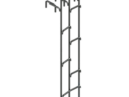 Купить лестницу водопроводную / водосточную Л2 длиной 7,9 метра - выгодная цена, доставка по всей России | Название компании