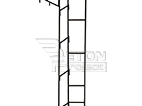 Купить лестницу канализационную КЛ-1 длиной 4,9 метра | Магазин товаров для строительства