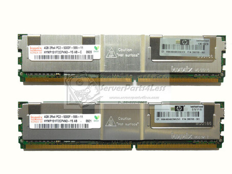 397415-B21 Комплект памяти HP DDR2-5300 Gen5 Proliant 8 ГБ (2X4 ГБ)